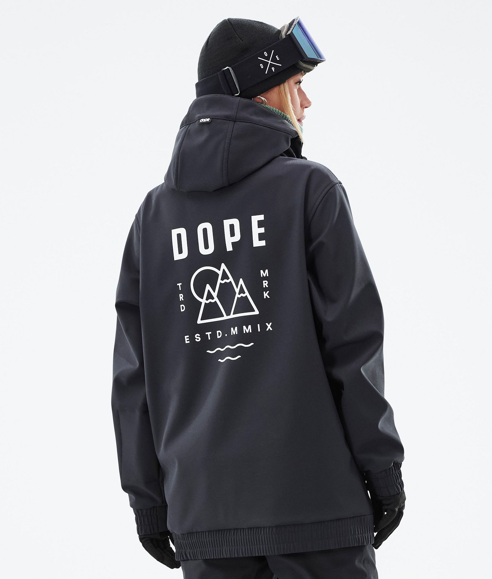 Dope Yeti W 2022 Snowboardjakke Dame Summit Black, Bilde 1 av 8