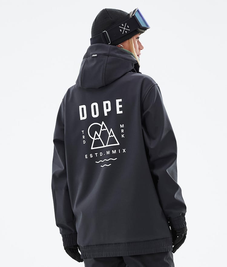 Dope Yeti W 2022 Snowboardjakke Dame Summit Black, Bilde 1 av 8