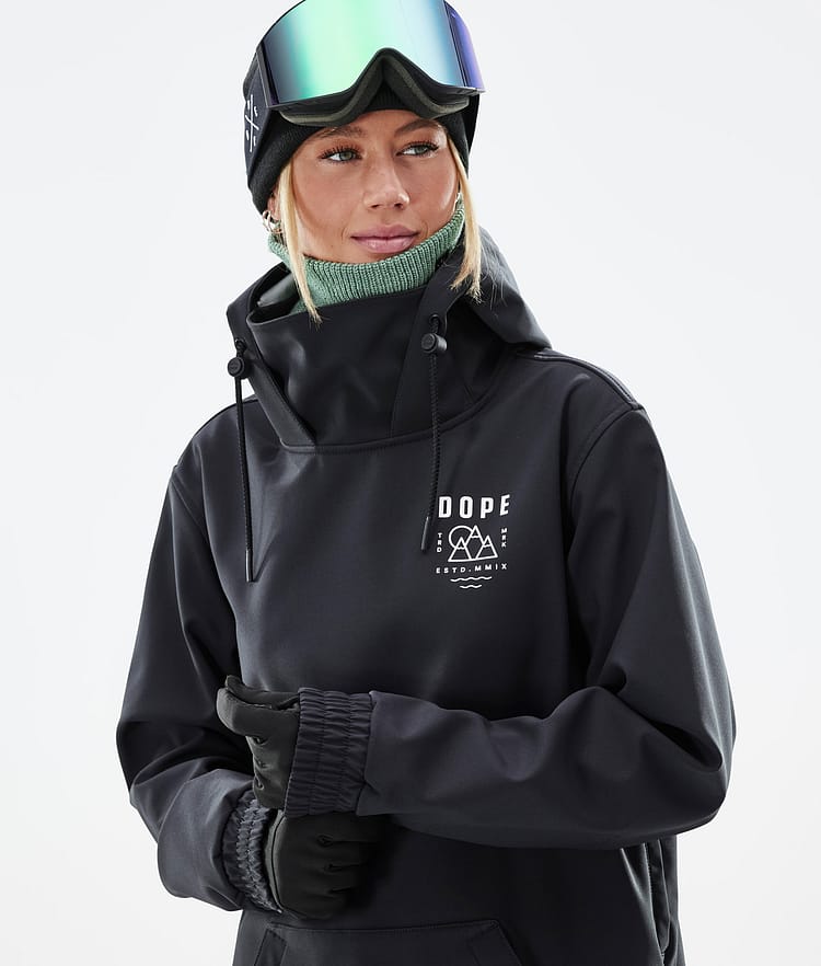 Dope Yeti W 2022 Snowboardjakke Dame Summit Black