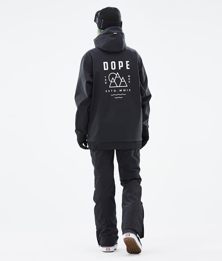 Dope Yeti W 2022 Snowboardjakke Dame Summit Black, Bilde 4 av 8