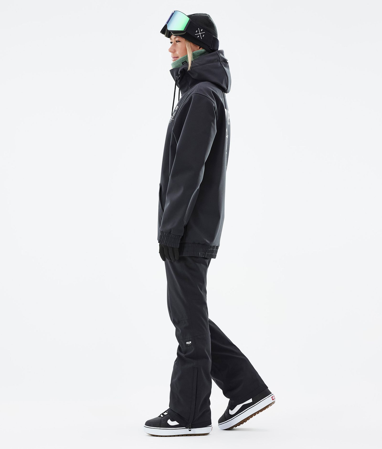 Dope Yeti W 2022 Snowboardjakke Dame Summit Black, Bilde 5 av 8