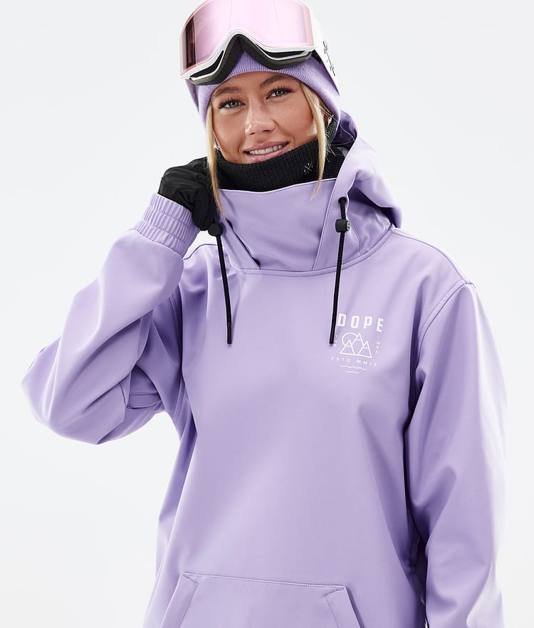 Dope Yeti W 22 Snowboardjakke Dame Summit Faded Violet, Bilde 3 av 8