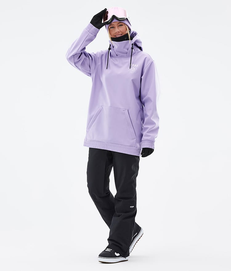Dope Yeti W 22 Snowboardjakke Dame Summit Faded Violet, Bilde 6 av 8