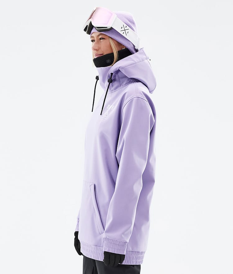 Dope Yeti W 22 Snowboardjakke Dame Summit Faded Violet, Bilde 7 av 8