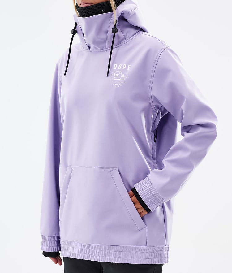 Dope Yeti W 22 Snowboardjakke Dame Summit Faded Violet, Bilde 8 av 8