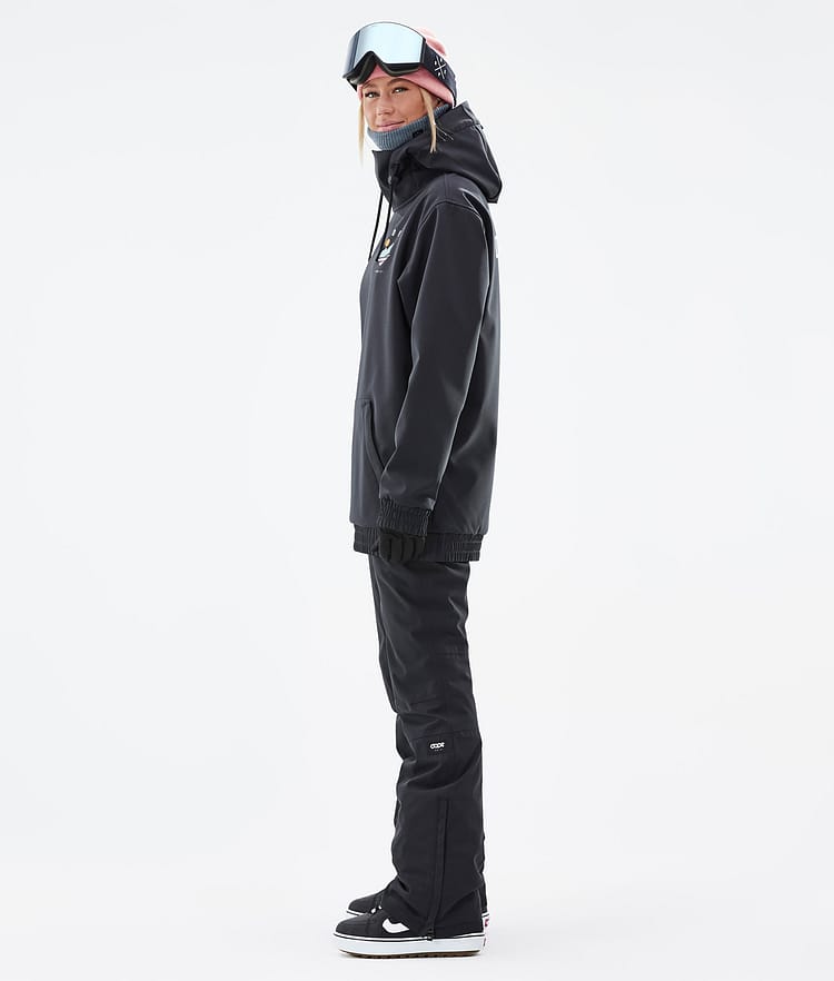 Dope Yeti W 2022 Snowboardjakke Dame Pine Black, Bilde 5 av 8