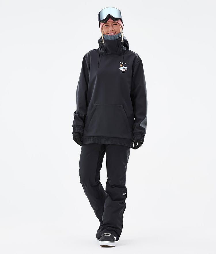 Dope Yeti W 2022 Snowboardjakke Dame Pine Black, Bilde 6 av 8