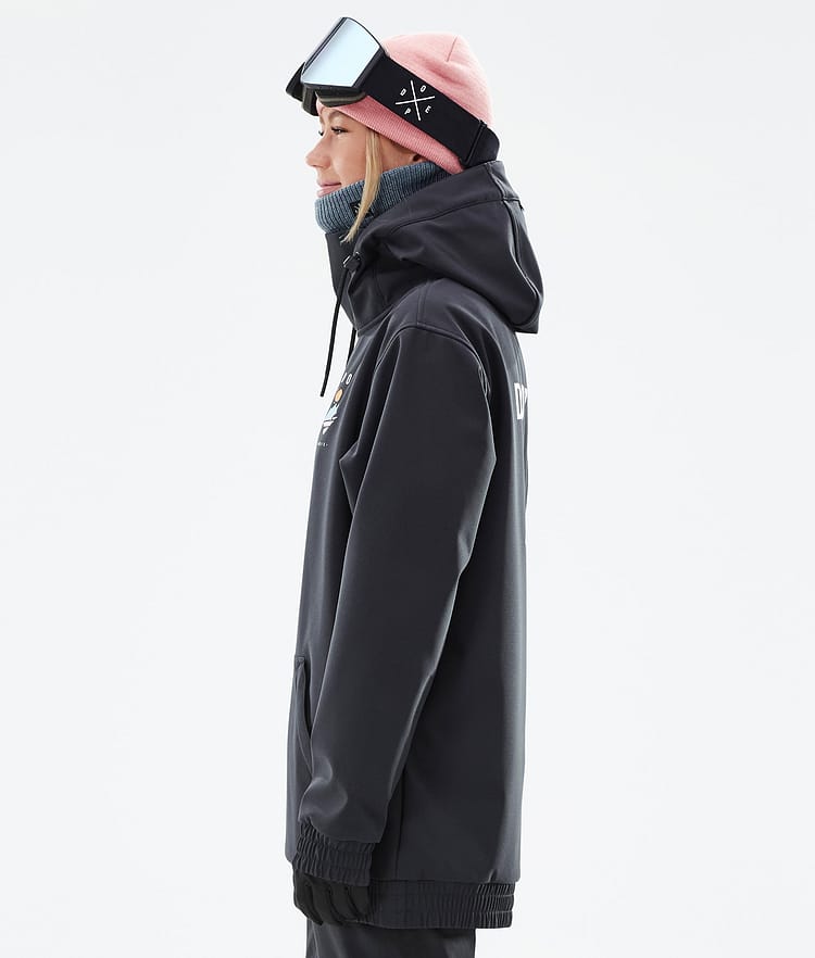 Dope Yeti W 2022 Snowboardjakke Dame Pine Black, Bilde 7 av 8
