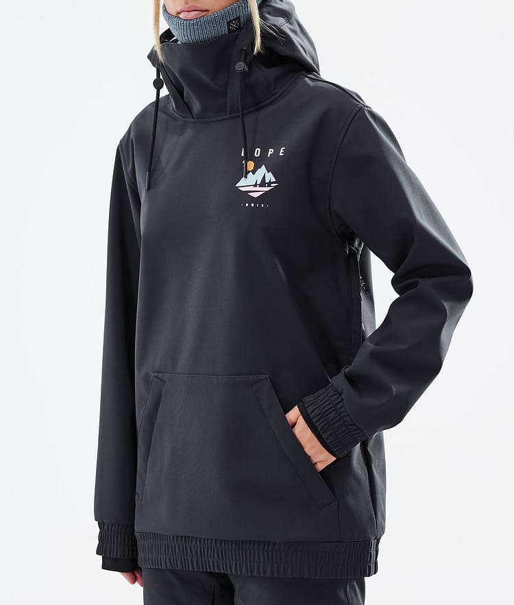 Dope Yeti W 2022 Snowboardjakke Dame Pine Black, Bilde 8 av 8