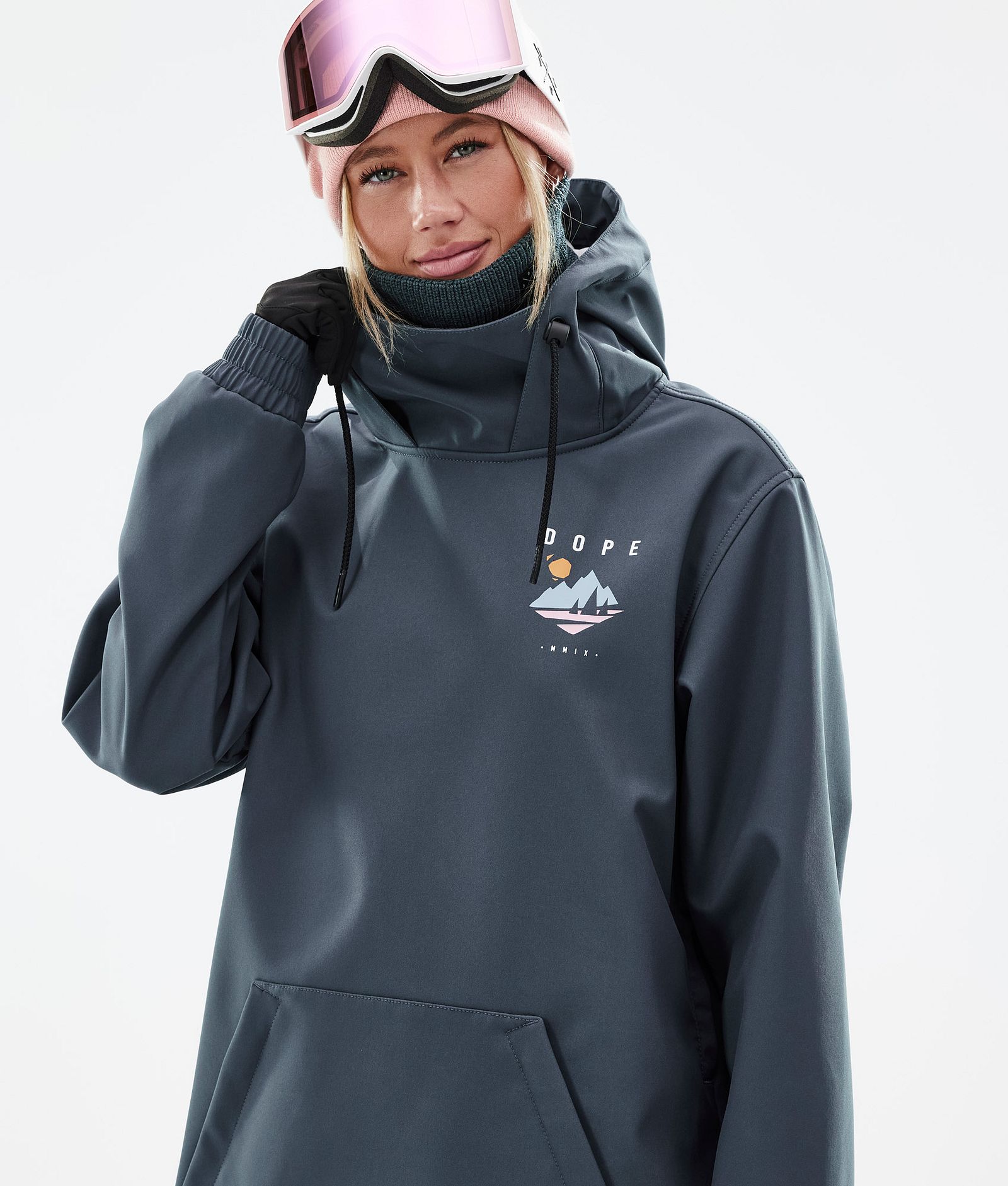 Dope Yeti W 2022 Snowboardjakke Dame Pine Metal Blue, Bilde 3 av 8