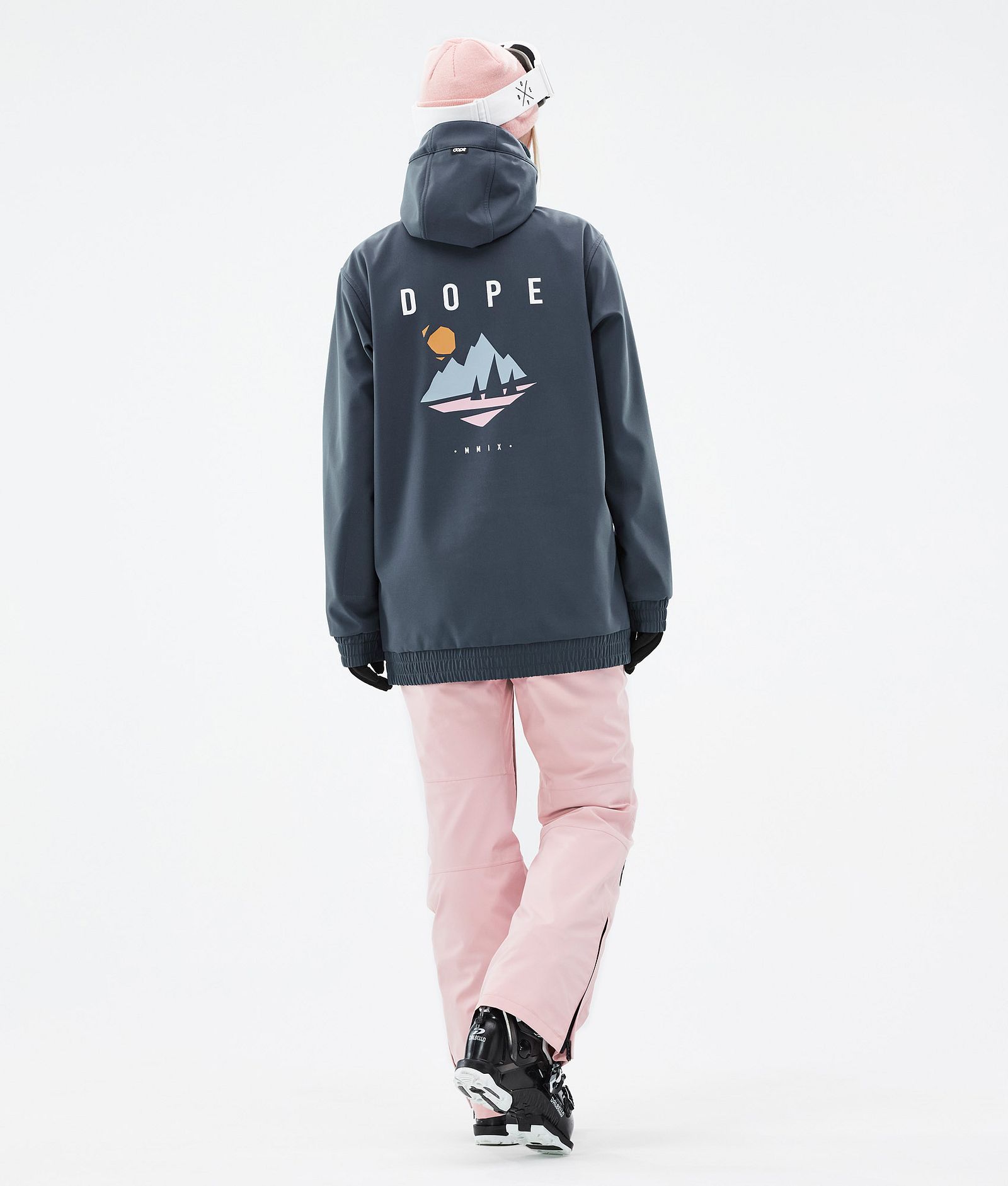 Dope Yeti W 2022 Skijakke Dame Pine Metal Blue, Bilde 4 av 8