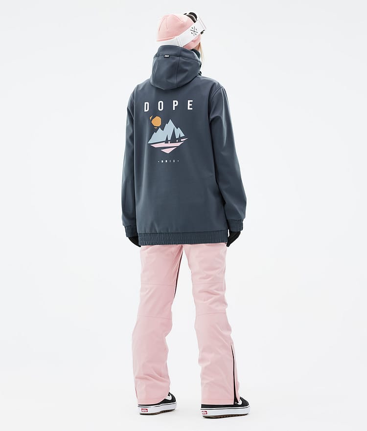 Dope Yeti W 2022 Snowboardjakke Dame Pine Metal Blue, Bilde 4 av 8