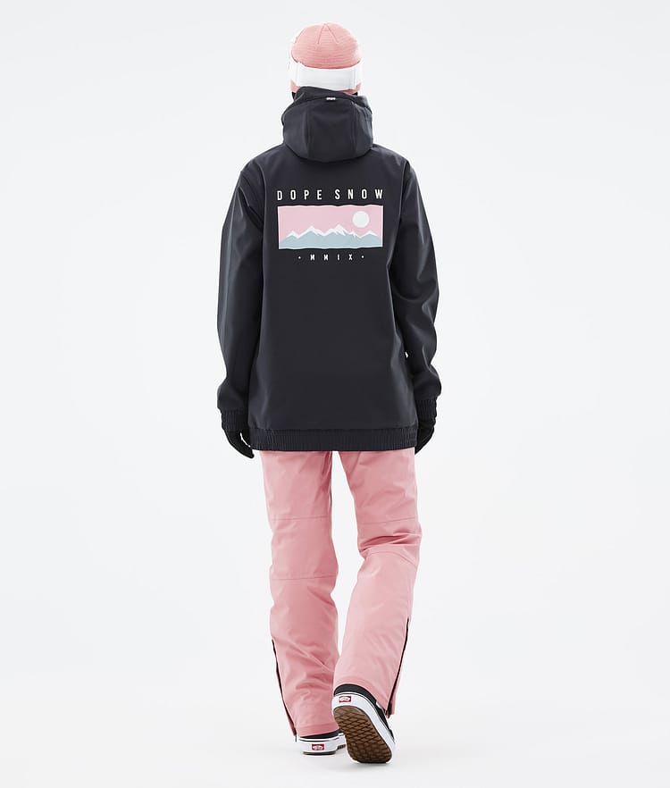 Dope Yeti W 22 Snowboardjakke Dame Range Black, Bilde 4 av 8