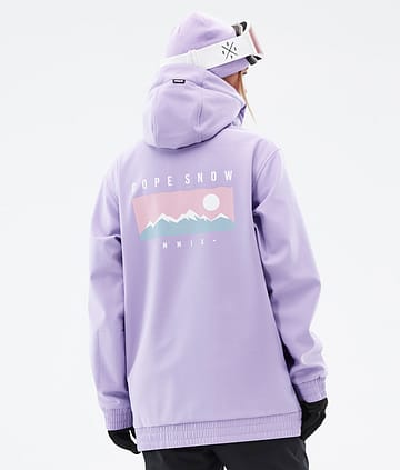 Dope Yeti W 22 Snowboardjakke Range Faded Violet