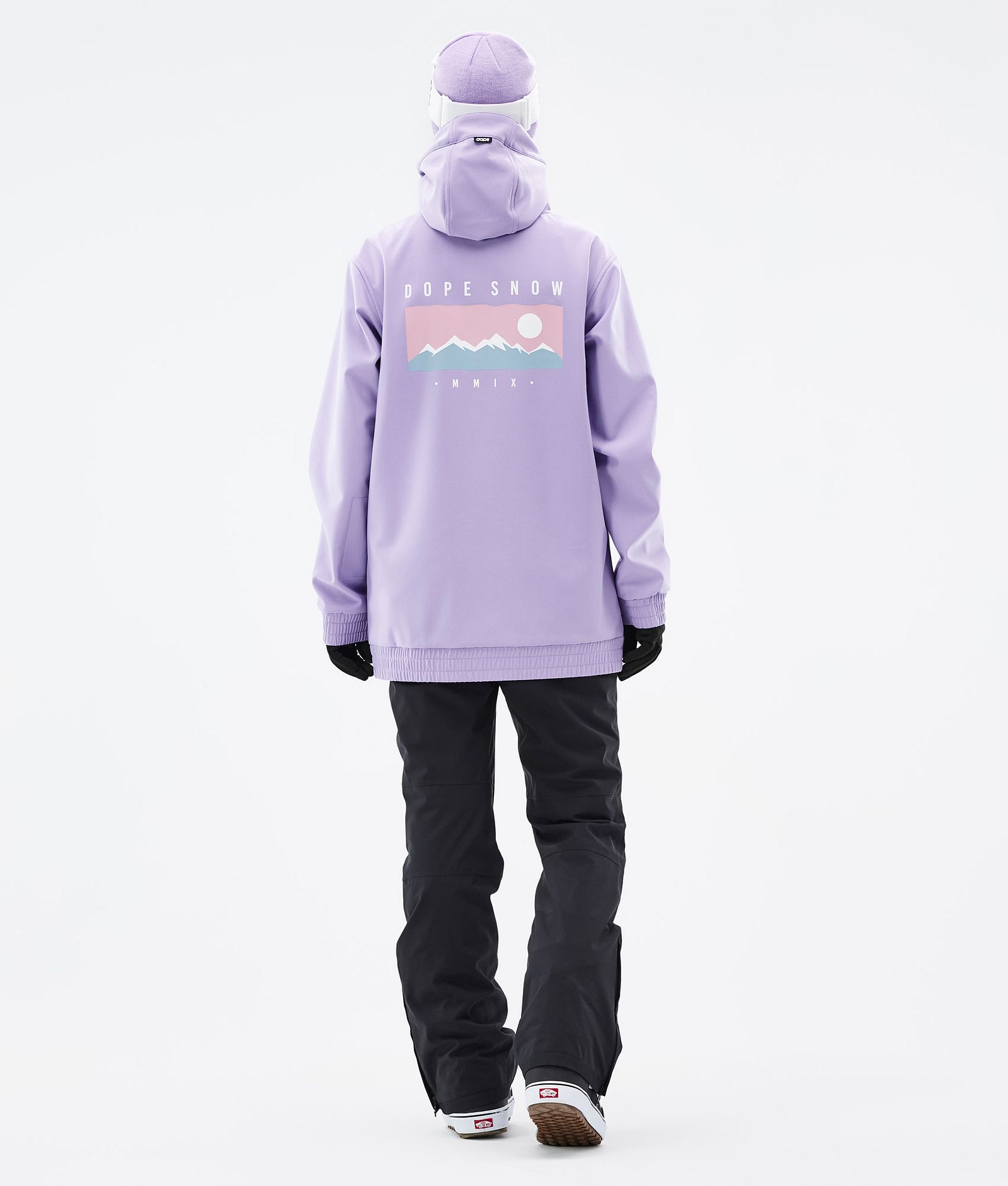 Dope Yeti W 2022 Snowboardjakke Dame Range Faded Violet Renewed, Bilde 4 av 8