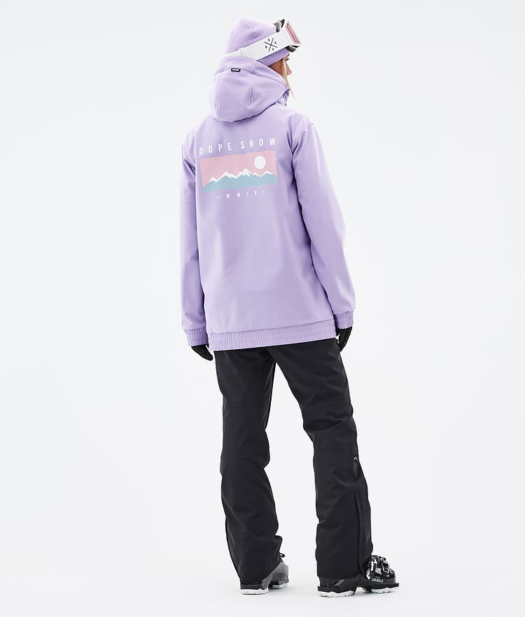 Dope Yeti W 22 Skijakke Dame Range Faded Violet, Bilde 4 av 8
