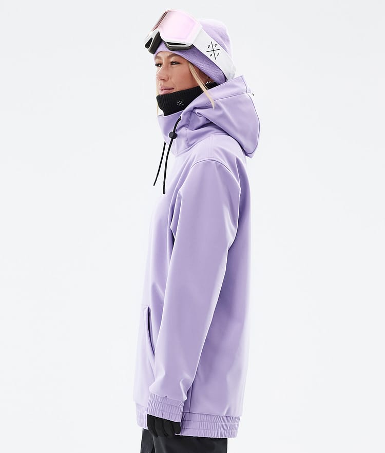 Dope Yeti W 22 Snowboardjakke Dame Range Faded Violet, Bilde 7 av 8