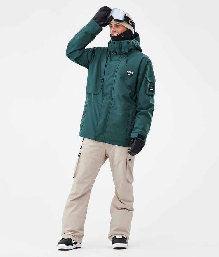 Dope Iconic Snowboardbukse Herre Sand, Image 2 of 7