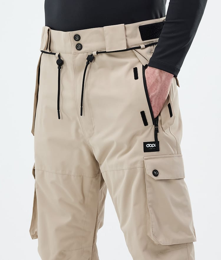 Dope Iconic Snowboardbukse Herre Sand, Image 5 of 7