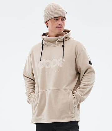 Dope Cozy II Fleecegenser Herre Sand