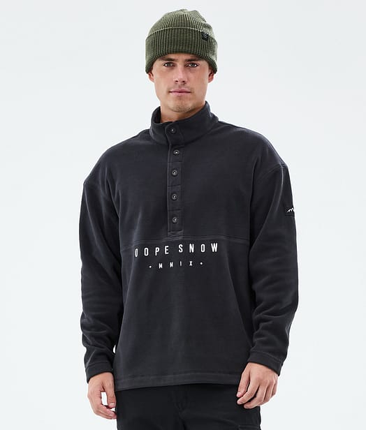 Dope Comfy Fleecegenser Herre Black