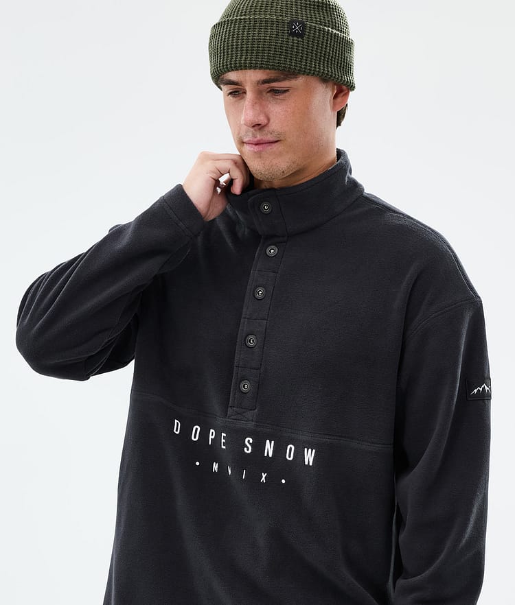 Dope Comfy Fleecegenser Herre Black, Bilde 2 av 6