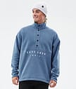 Dope Comfy Fleecegenser Herre Blue Steel