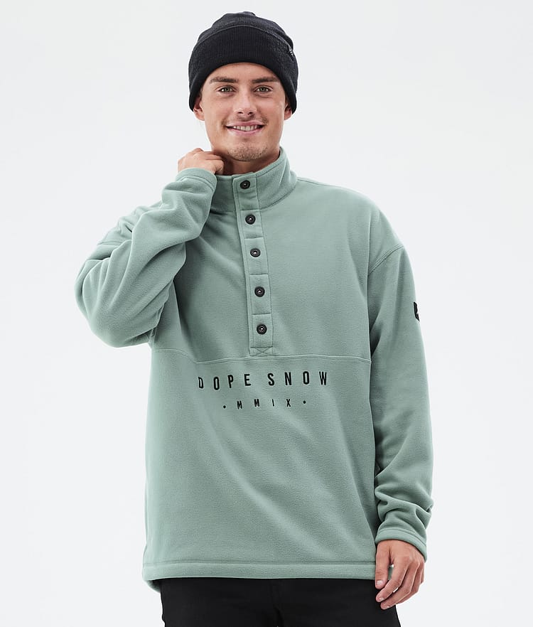 Dope Comfy Fleecegenser Herre Faded Green, Bilde 1 av 6