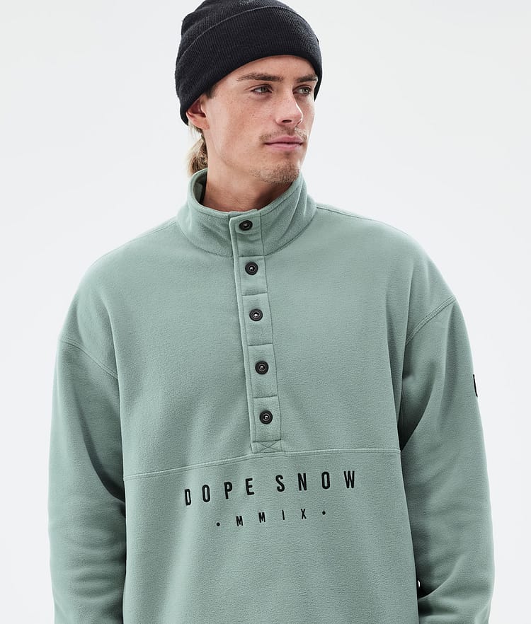 Dope Comfy Fleecegenser Herre Faded Green, Bilde 2 av 6