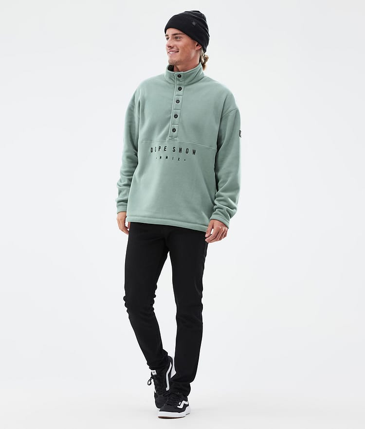 Dope Comfy Fleecegenser Herre Faded Green, Bilde 3 av 6