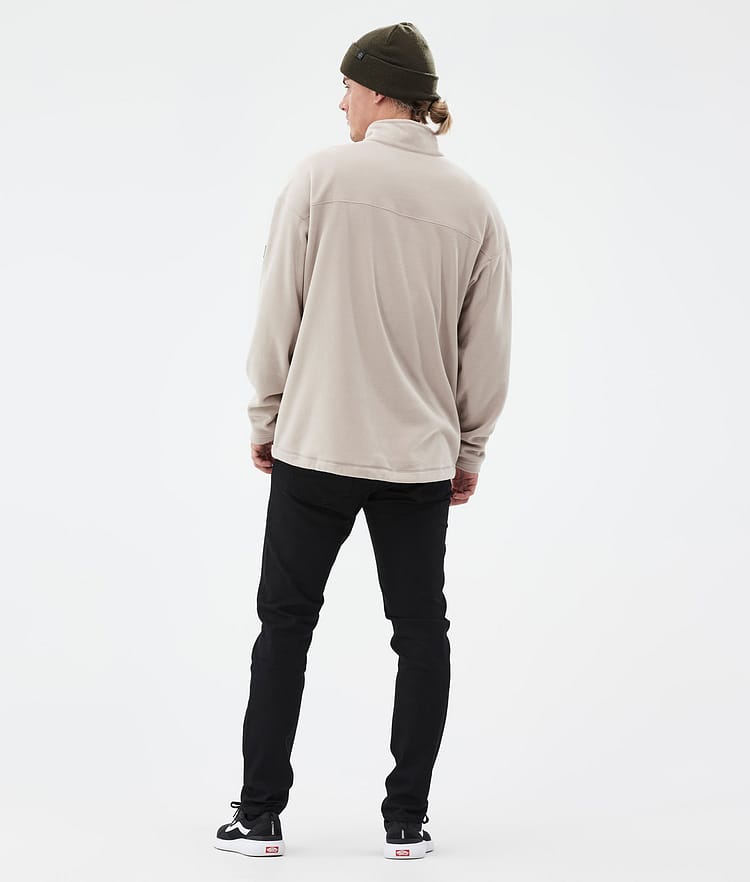 Dope Comfy Fleecegenser Herre Sand/Black Renewed, Bilde 4 av 6