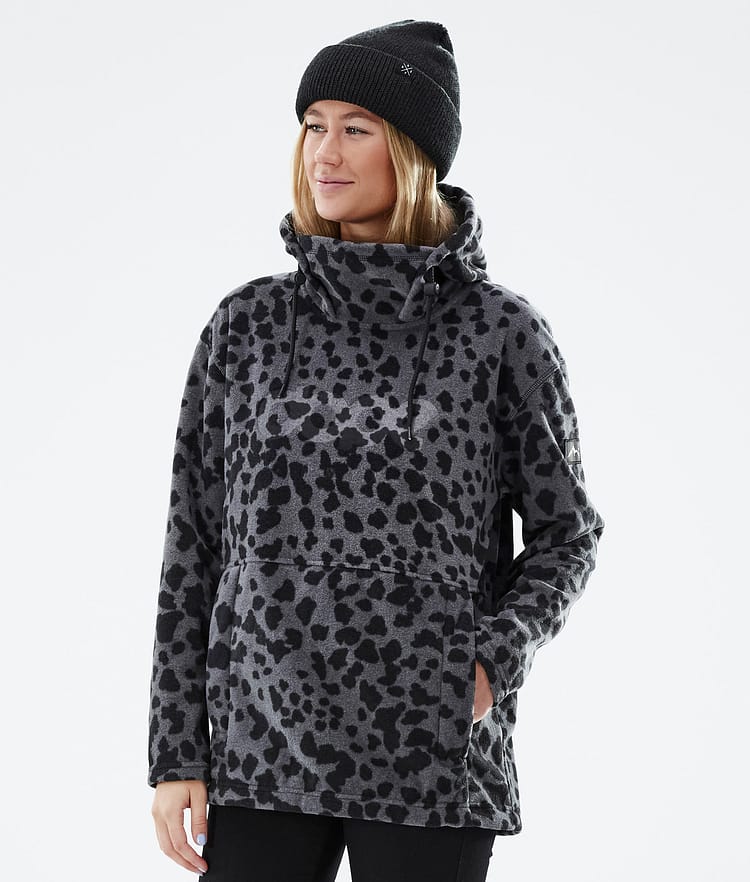 Dope Cozy II W Fleecegenser Dame Dots Phantom, Bilde 1 av 8