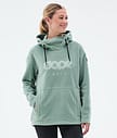 Dope Cozy II W Fleecegenser Dame Faded Green
