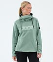 Dope Cozy II W Fleecegenser Dame Faded Green