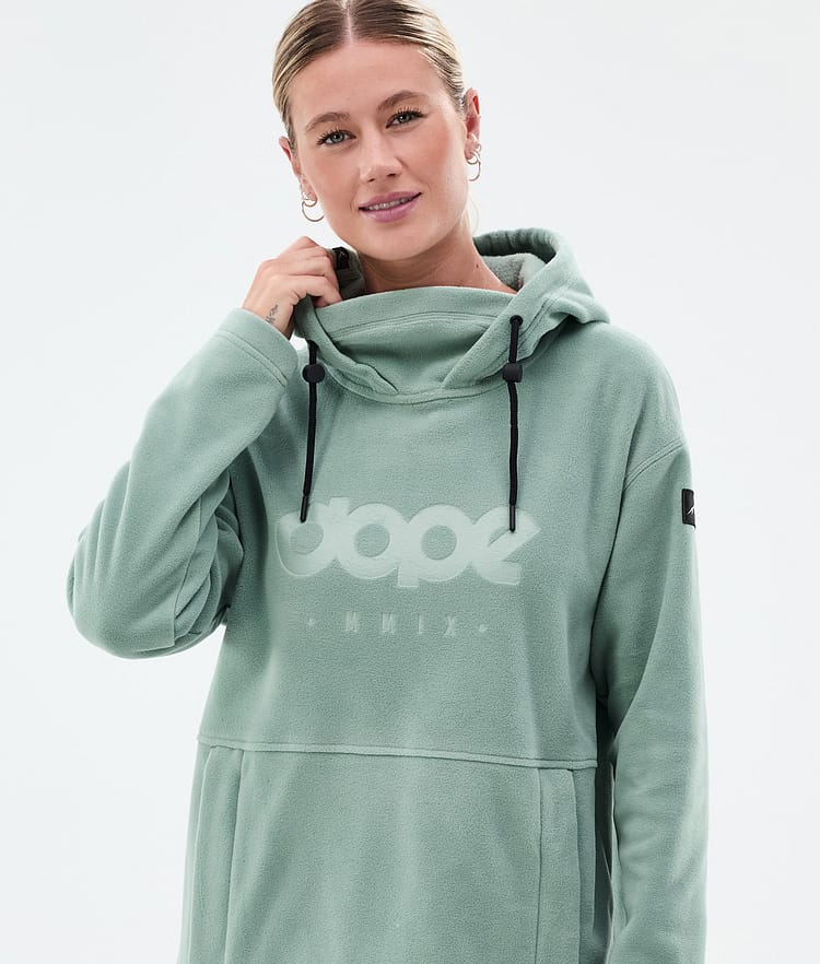 Dope Cozy II W Fleecegenser Dame Faded Green, Bilde 2 av 7