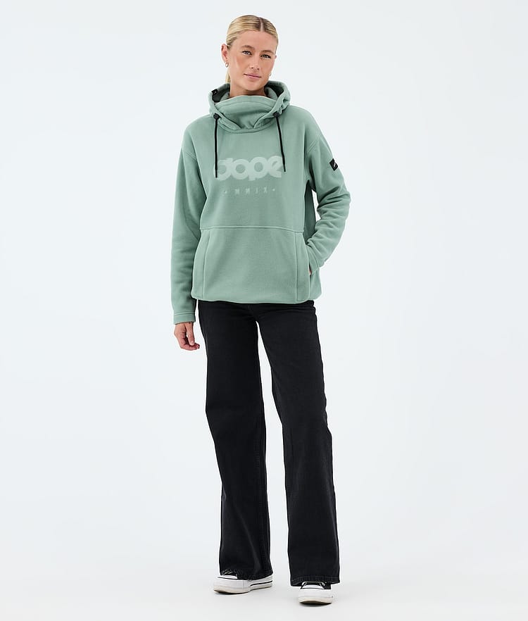 Dope Cozy II W Fleecegenser Dame Faded Green, Bilde 3 av 7