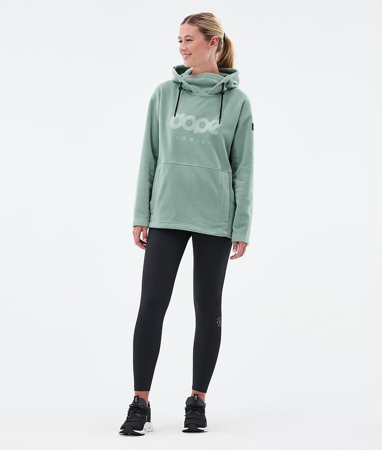 Dope Cozy II W Fleecegenser Dame Faded Green, Bilde 3 av 7