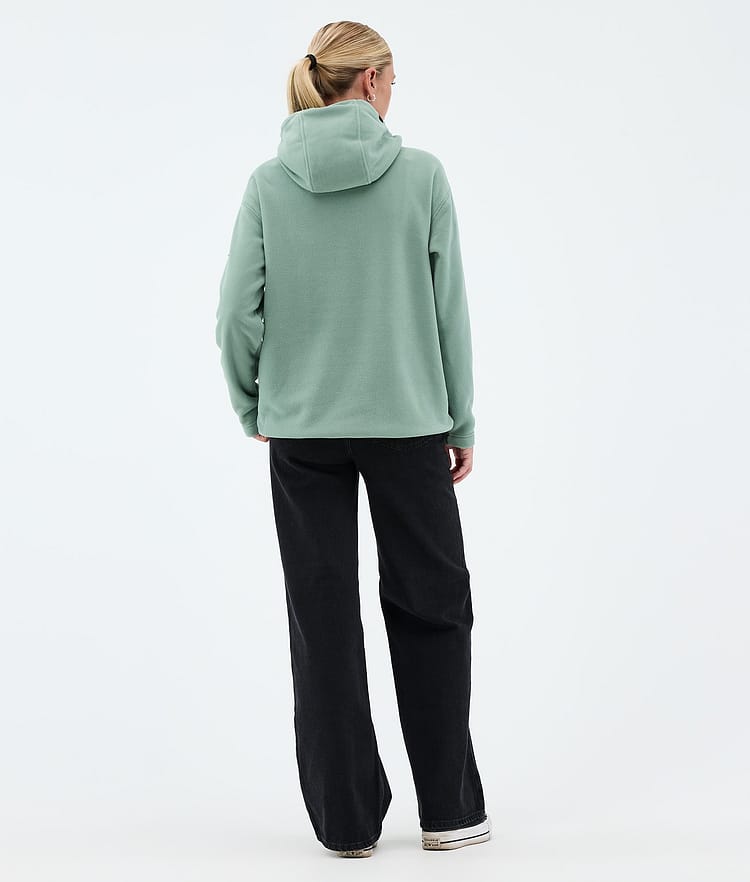 Dope Cozy II W Fleecegenser Dame Faded Green, Bilde 4 av 7
