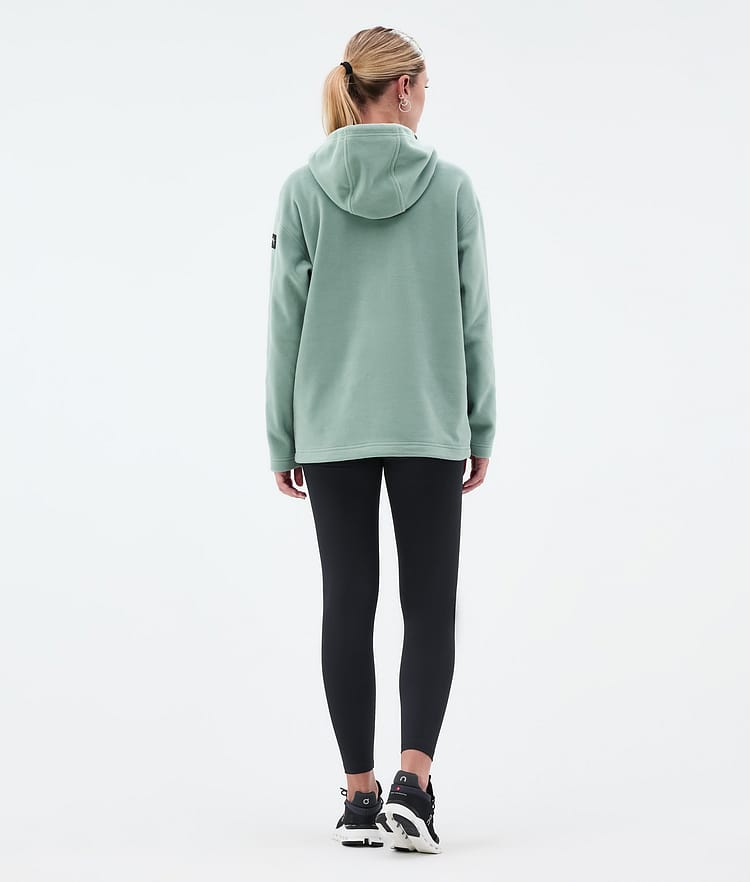 Dope Cozy II W Fleecegenser Dame Faded Green, Bilde 4 av 7