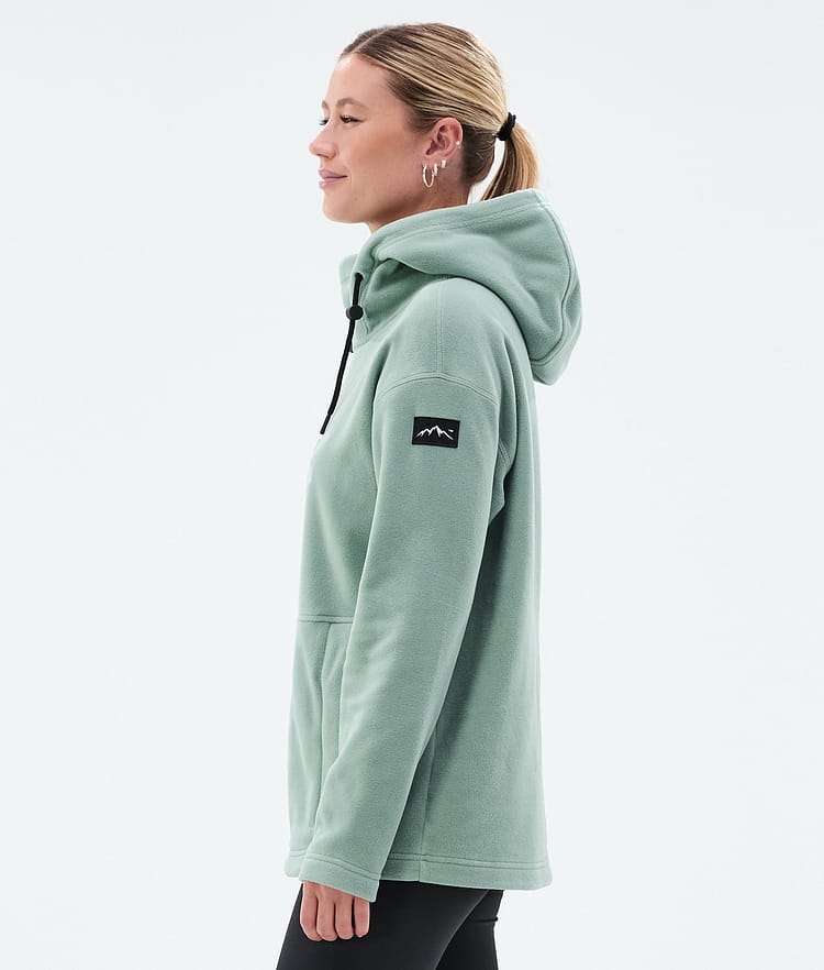 Dope Cozy II W Fleecegenser Dame Faded Green, Bilde 5 av 7