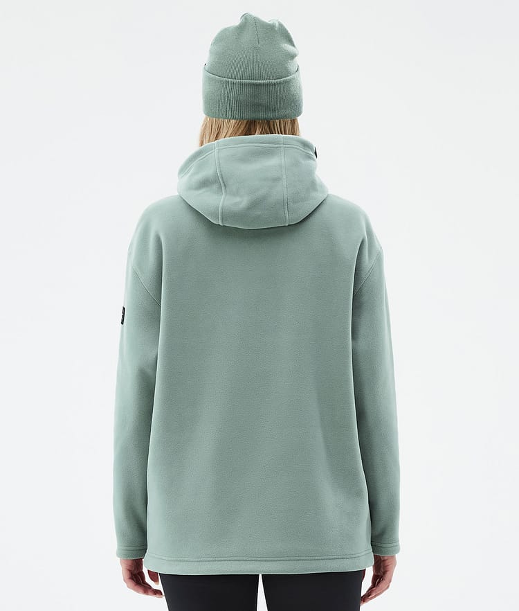 Dope Cozy II W Fleecegenser Dame Faded Green