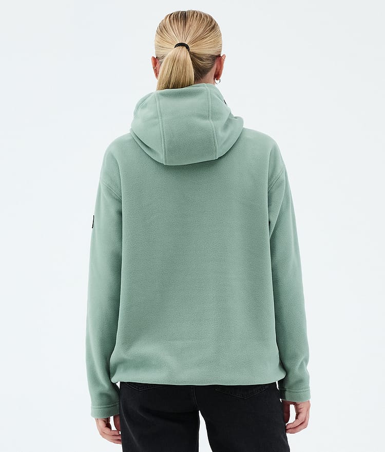 Dope Cozy II W Fleecegenser Dame Faded Green, Bilde 6 av 7