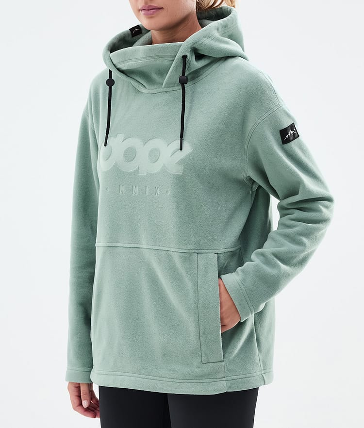 Dope Cozy II W Fleecegenser Dame Faded Green, Bilde 7 av 7