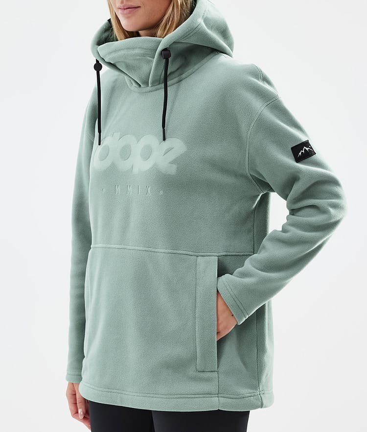 Dope Cozy II W Fleecegenser Dame Faded Green