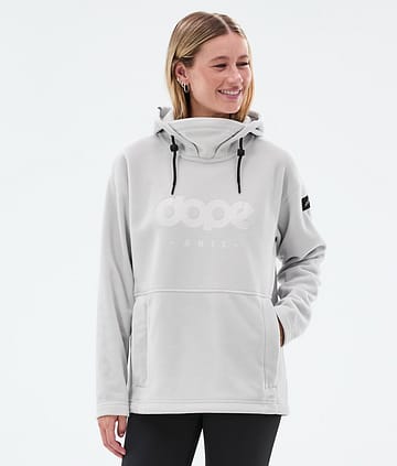 Dope Cozy II W Fleecegenser Dame Light Grey