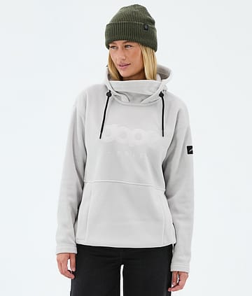 Dope Cozy II W Fleecegenser Light Grey