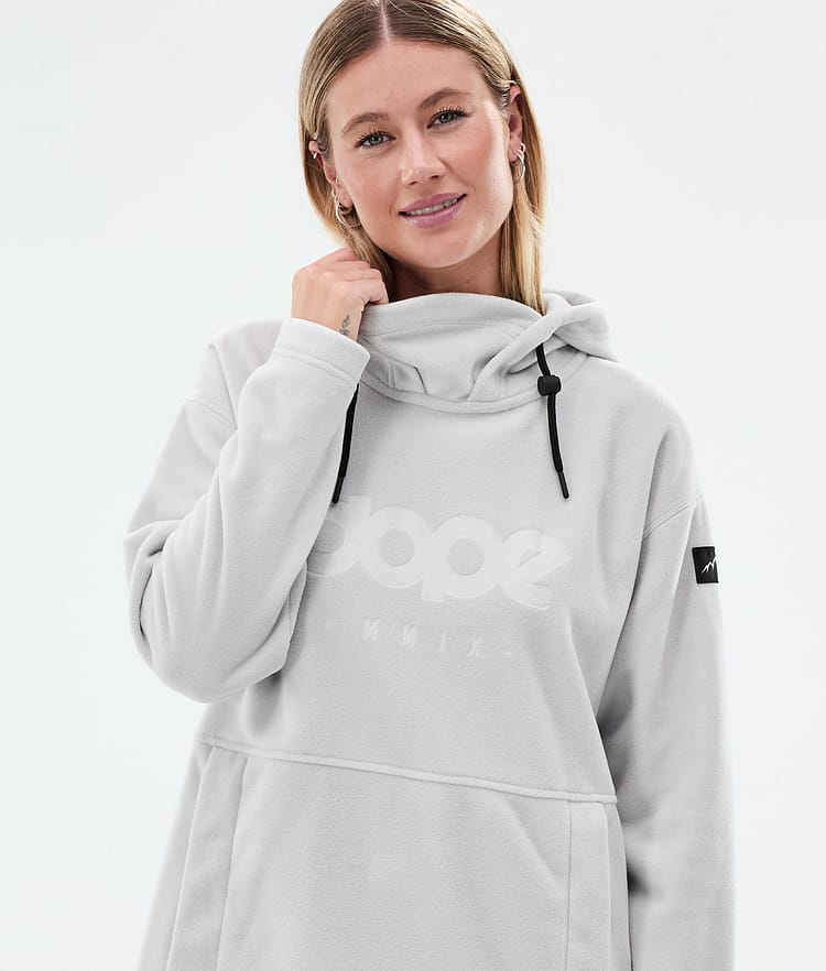 Dope Cozy II W Fleecegenser Dame Light Grey, Bilde 2 av 7