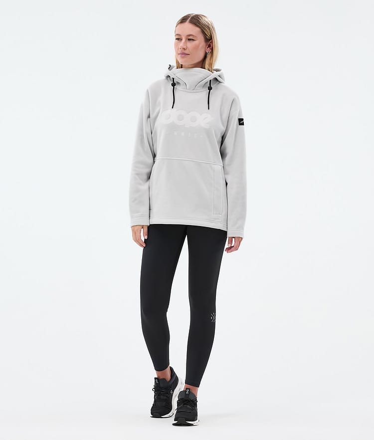 Dope Cozy II W Fleecegenser Dame Light Grey, Bilde 3 av 7