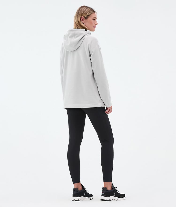 Dope Cozy II W Fleecegenser Dame Light Grey, Bilde 4 av 7