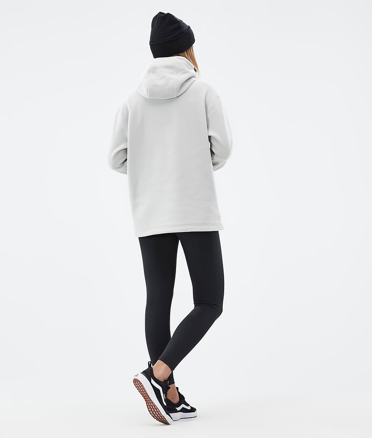 Dope Cozy II W Fleecegenser Dame Light Grey, Bilde 4 av 7